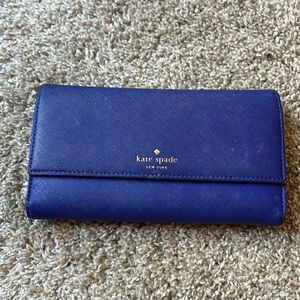 Kate Spade Electric Blue Wallet